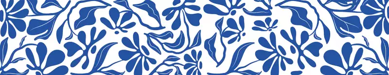 Blue Matisse Crédence sur mesure originale