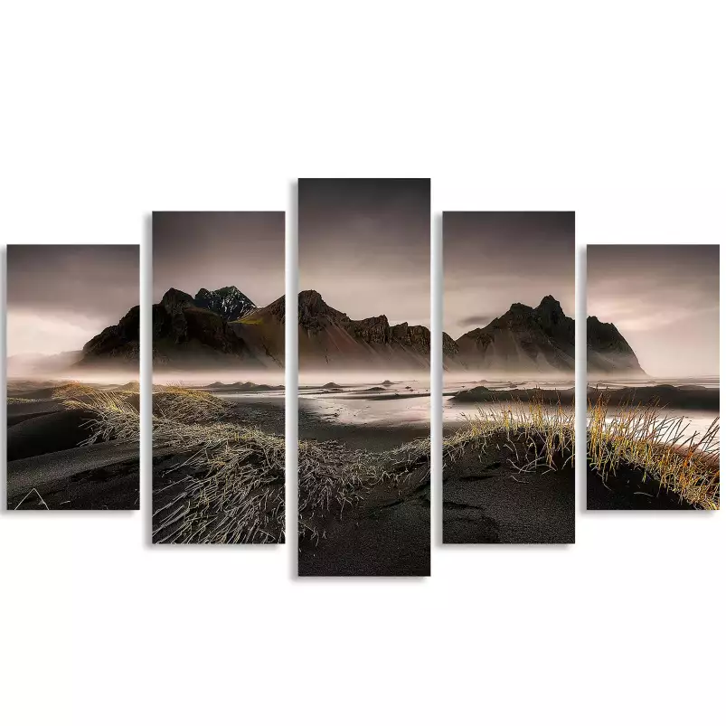 Stokksnes - affiche paysage