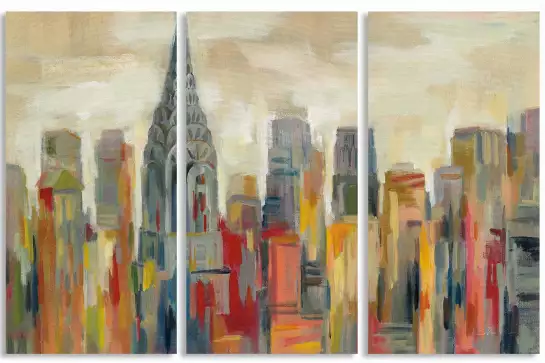 Le Chrysler Building - affiche new york