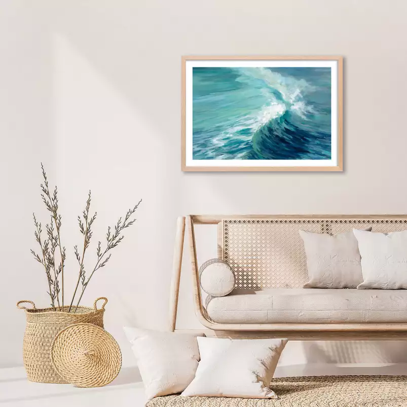 Silllon - affiche paysage mer