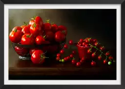 Trop de tomates - affiche cuisine