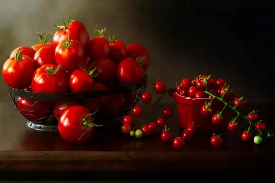 Trop de tomates - affiche cuisine