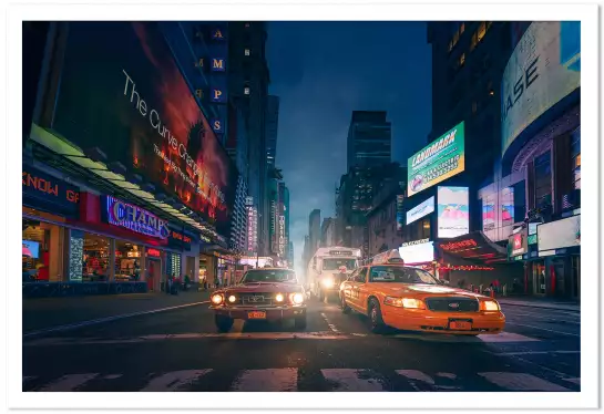 Taxi NY - illustration new york