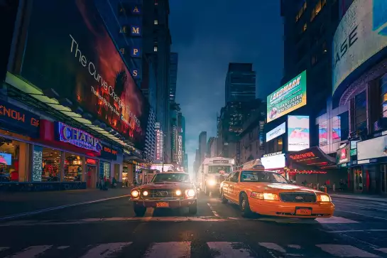 Taxi NY - illustration new york