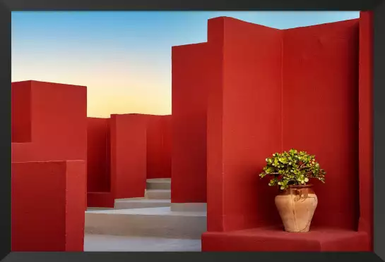 Muralla Roja perspective - affiche monde