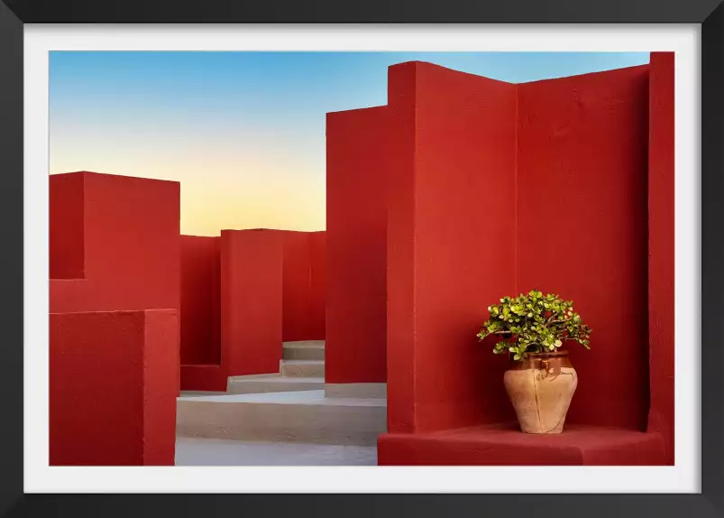 Muralla Roja perspective - affiche monde