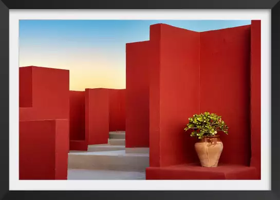 Muralla Roja perspective - affiche monde