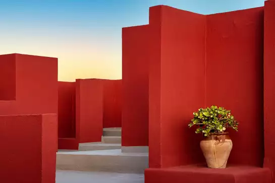 Muralla Roja perspective - affiche monde
