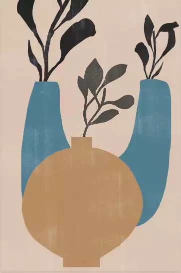 Vase bibi - affiche retro vintage