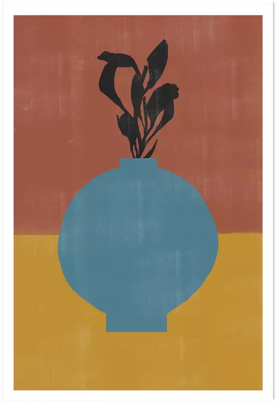 Vase epona - affiche retro vintage