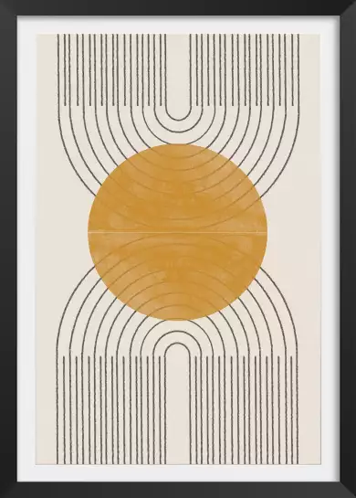 Composition No1 - affiche geometrique