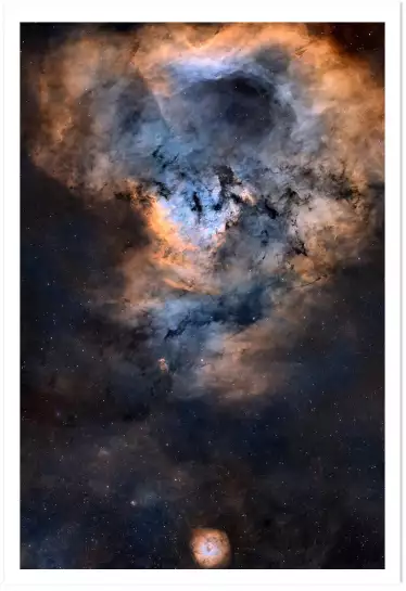 Cosmic market - affiche astronomie