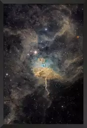 Spider Nebula - affiche astronomie