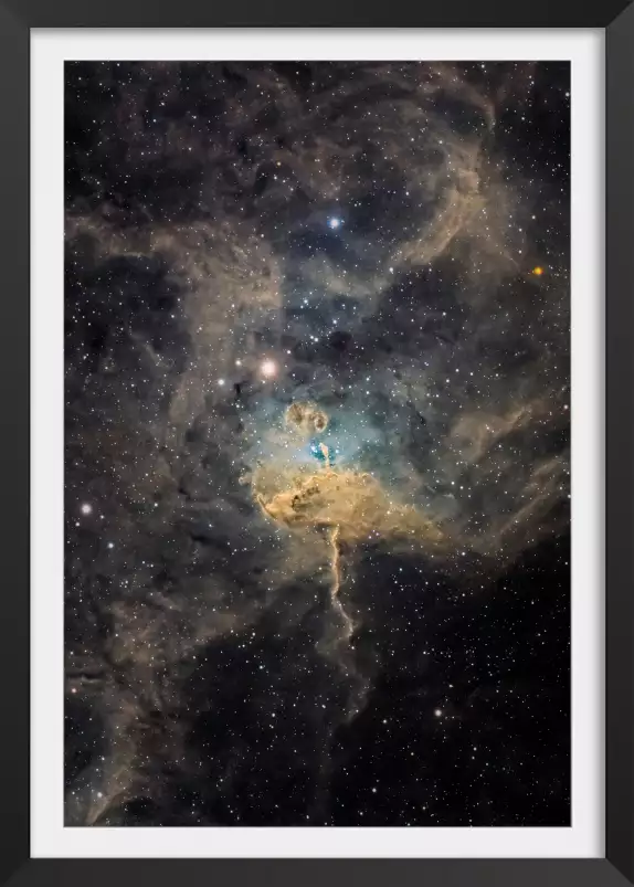 Spider Nebula - affiche astronomie