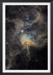 Spider Nebula - affiche astronomie