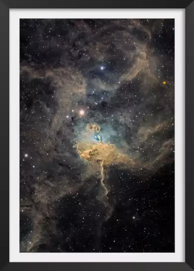 Spider Nebula - affiche astronomie