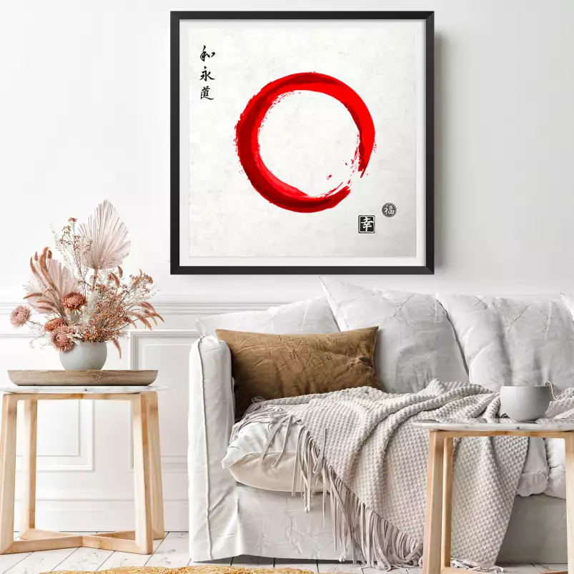 Circle japonnais - tableau japonais zen