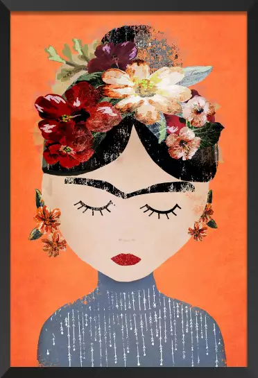 Frida Orange - Affiches art