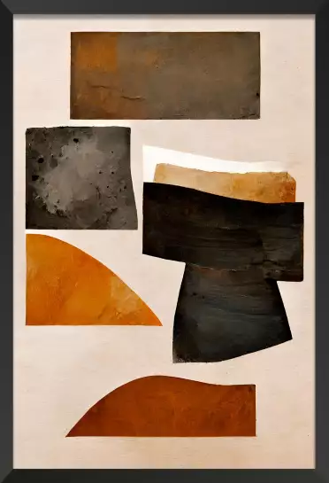 Rusty shapes - affiche d'art