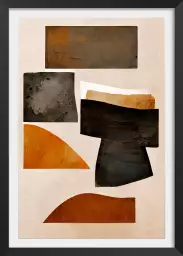 Rusty shapes - affiche d'art