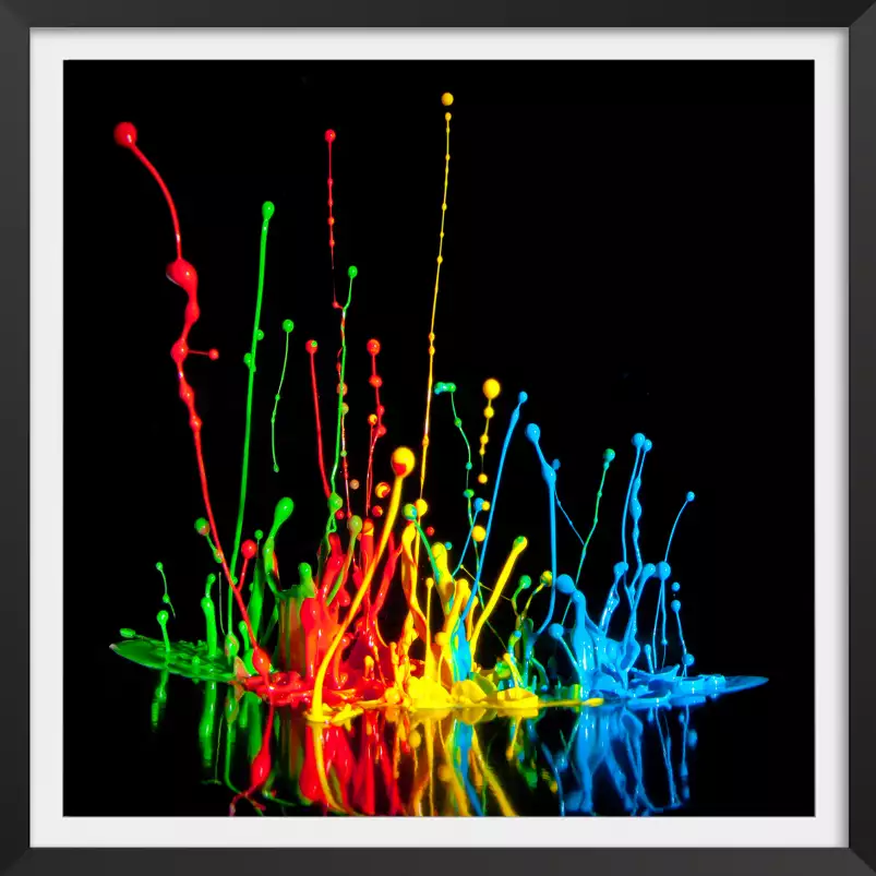 Explosion de couleurs - tableau design