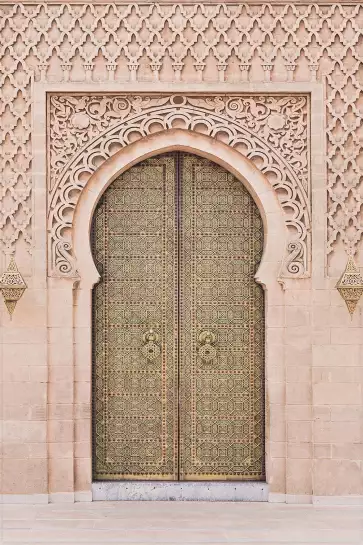 Boho door - affiche architecture