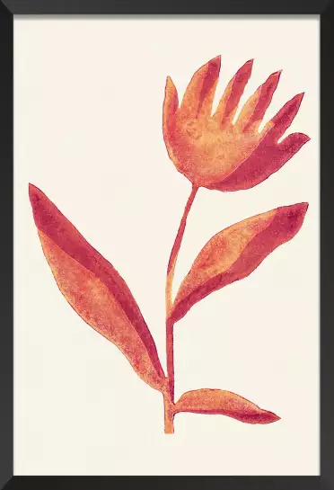 Fleur viva magenta - affiche de fleurs