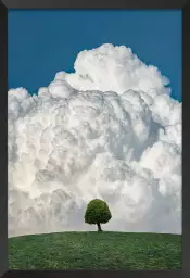 Up in the clouds - affiche paysage