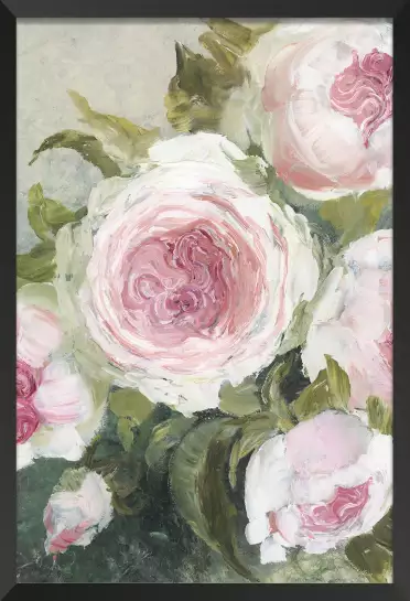 Shabby floral - affiche de fleurs