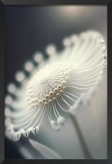 Petites perles blanches - affiche de fleurs