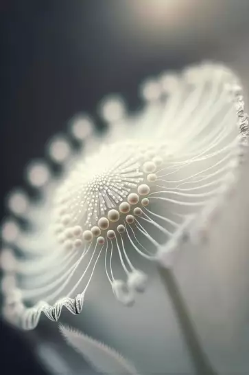Petites perles blanches - affiche de fleurs