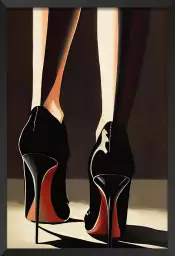 Talons hauts - poster romantique