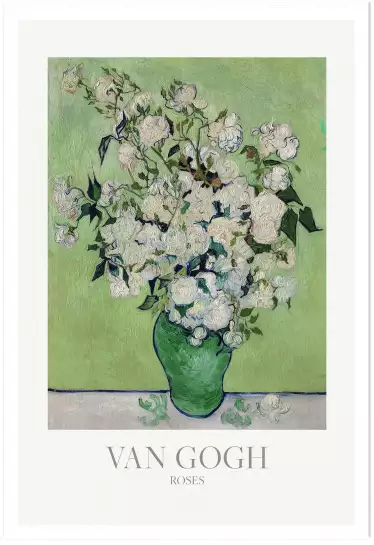 Roses - Tableau de Vincent Van Gogh