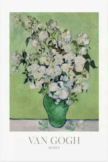 Roses - Tableau de Vincent Van Gogh