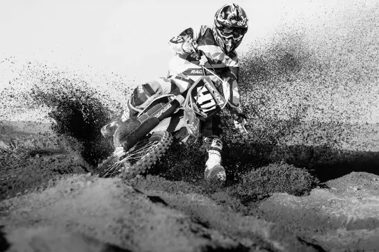 La ronde des sables - photo de moto cross