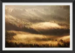 Rayons d'automne - poster paysage