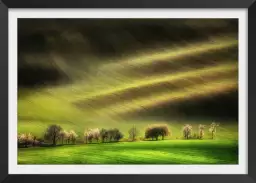 Champs moraves - tableau paysage