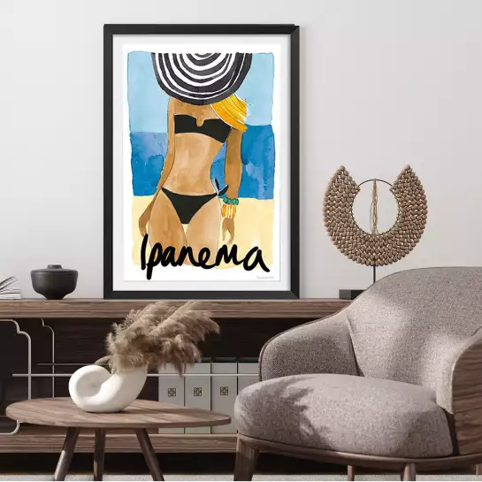 Ipanema Fille - tableau art
