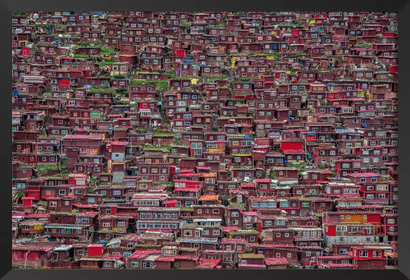 Larung Gar - affiche villes du monde