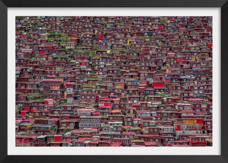 Larung Gar - affiche villes du monde