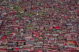 Larung Gar - affiche villes du monde