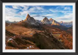 L'automne dans les Dolomites - paysage montagne