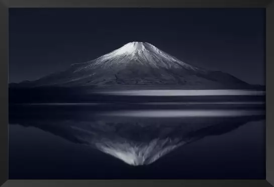 Réflexion sur le mont Fuji - tableau paysage