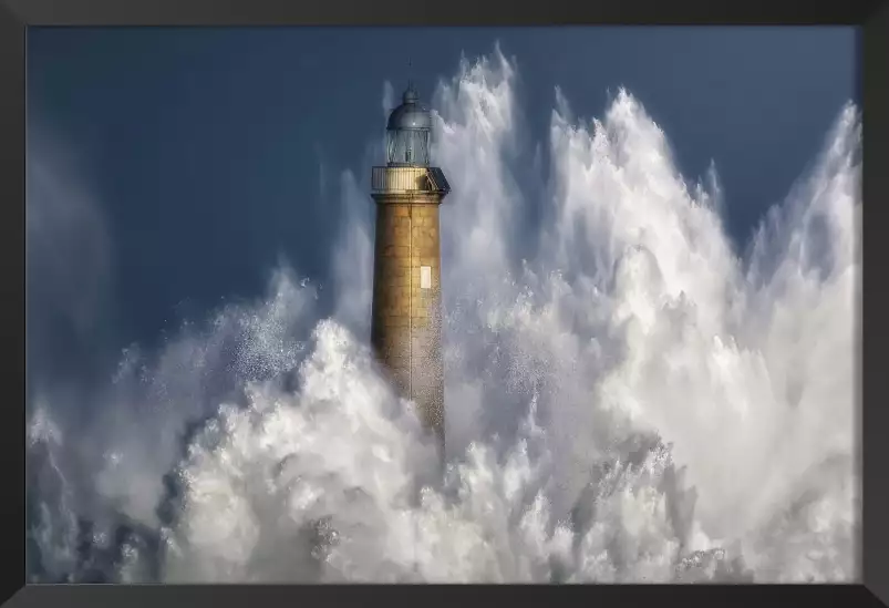 Puissance marine - affiche de phare