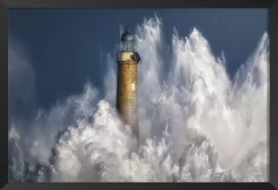 Puissance marine - affiche de phare