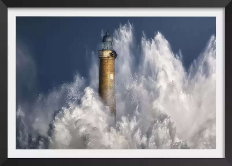 Puissance marine - affiche de phare