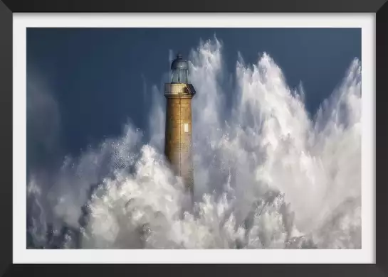 Puissance marine - affiche de phare