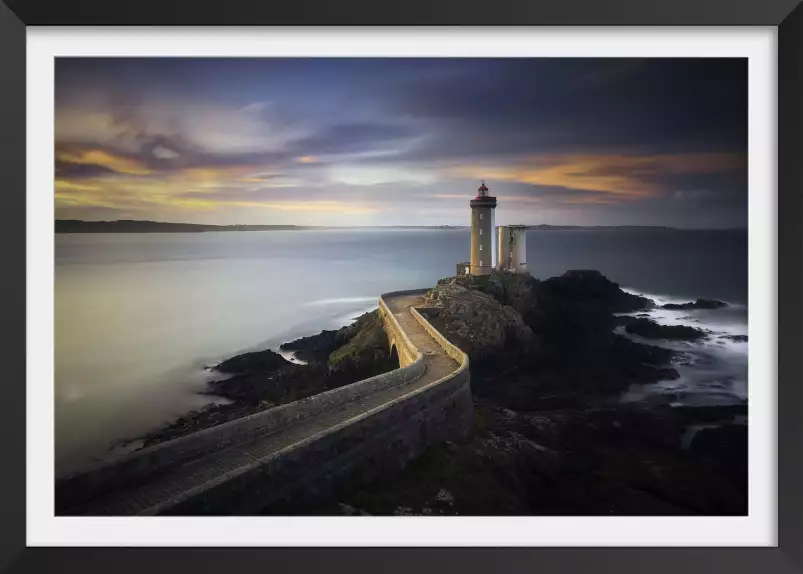 Le Phare du Petit Minou - affiche bretagne