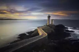 Le Phare du Petit Minou - affiche bretagne