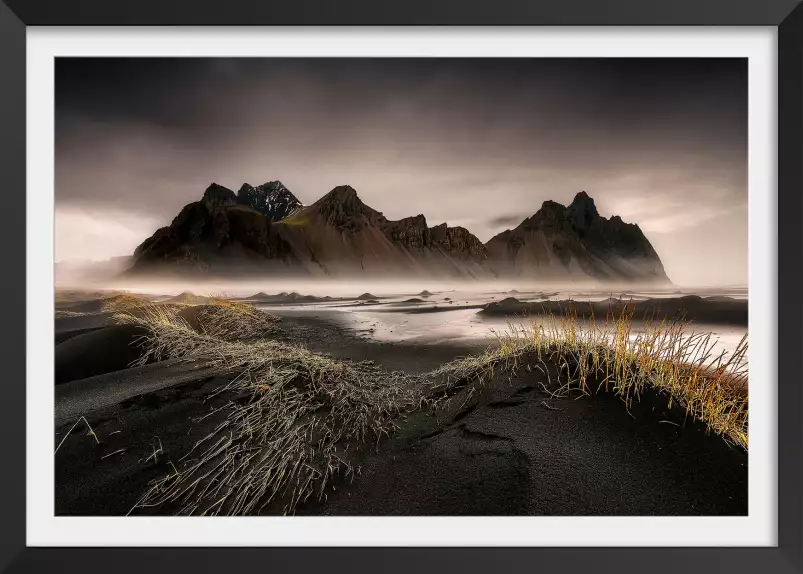 Stokksnes - affiche paysage